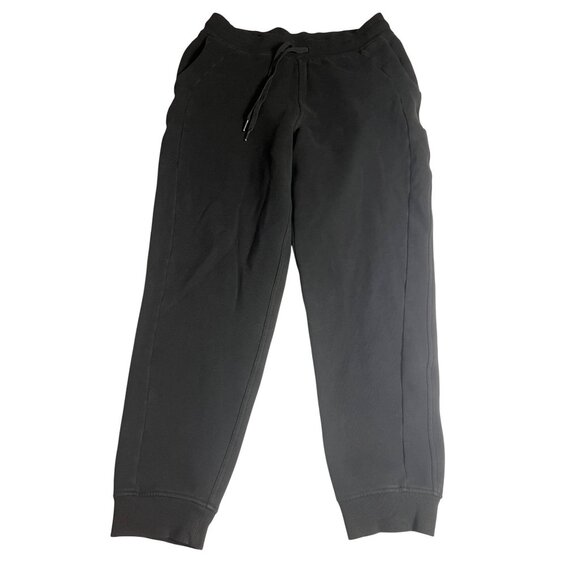 Lululemon Womens Scuba High-Rise Jogger Fleece Black Drawstring Size 10 W5CVAS - Picture 8 of 13